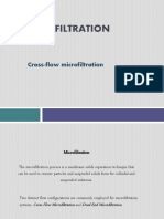 Cross-Flow Microfiltration