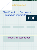 1-Conceito de Sedimentologia e Classificacao Das Rochas Sedimentares