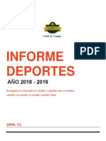 INFOME Deport