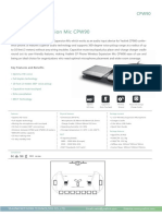 Yealink CPW90 Wireless Expansion Mic Datasheet PDF