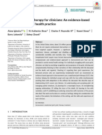 Complicated Grief Therapy For Clinicians: An Evidence Based Protocol For Mental Health Practice