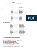 Larger Than More Dangerous Than More Respectable Than Less Pleasant Than More Difficult More Expensive Than Less Deep Colder Than Easier Than Best