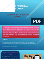 Derecho Procesal Tributario Cobrz Coactiva PDF