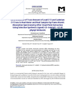 Open Access: Eurasian Journal of Analytical Chemistry ISSN: 1306-3057 2017 12 (7) :987-1000 DOI: 10.12973/ejac.2017.00227a