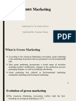 Green Marketing