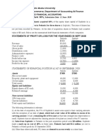 Assignment IV Advanced Financial Accounting Chapter 4&5