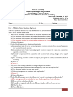 Adv. Fin. Acct Test-2