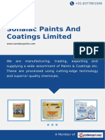 Sonalac Paints and Coatings Limited