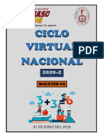 Boletín 04 2020 2 Ciclo Virtual Nacional PDF