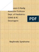 Dr. Naveen G Nadig Associate Professor Dept. of Paediatrics Ssims & RC Davanagere