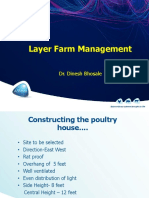 Layer Farm Management: Dr. Dinesh Bhosale