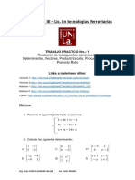 TP1 Matrices Vectores