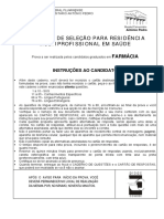 UFF COREMU2011 ProvaFarmacia PDF