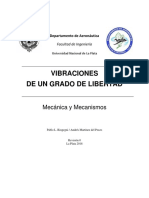 Sem 2 Vibraciones - Sistemas de Un Grado de Libertad PDF