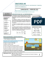 Laboratorio #8: Descripcion de La Experiencia