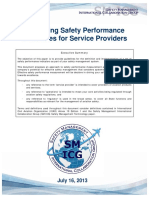 Measuring Safety Performance Guidelines For Service Providers