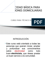 Curso de Electricidad Basica I