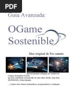 Guía OGAME SOSTENIBLE