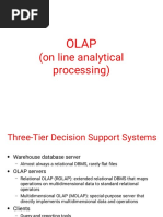 Olap Types and Operations