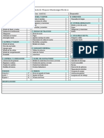 Formato CheckList Montacargas Eléctrico