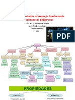 Capítulo IX Riesgo Inadecuado de Sustancias Peligrosas