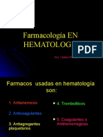 Farmacos Usados en Hematologia