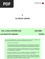 ZAC Projet Urbain