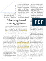 Hoffman Etal 1998 Neoproterozoic Snowball Earth