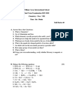 Chemistry STD - VII