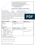 Guia 4 Estadistica Tablas Cruzadas, Variables Cualitativas