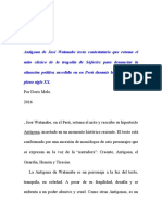 Antigona de Jose Watanabe Texto Contesta PDF