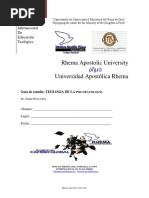 Teologia de La Psicopatología PDF