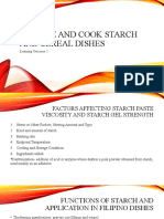 LO2-Prepare and Cook Starch and Cereal Dishes