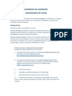 Examenes de Admision Udep