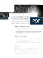 Coronavirus Impact On Commercial Contracts (Ashurst 9.03.2020)