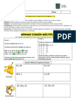 Nombre Curso: Colegio Nocedal Departamento Matemática 6° Año Básico Profesores Daniel Reyes Cesar Burgos