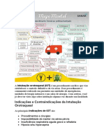 Indicações e Contraindicações Da Intubação Orotraqueal