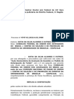 Réplica OAB Impugnação A Contestação