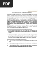 Modelo de Acta A.T. Pretensiones Determinables. - Futura Reconvención