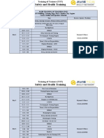 Tot Course Outline Revised October 2019