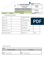 Site Test Report Ng-Sa Name of Substation: Dammam Housing 115/13.8KV Substation # 1