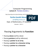 MA 511: Computer Programming: Partha Sarathi Mandal