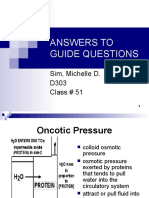 Answers To Guide Questions: Sim, Michelle D. D303 Class # 51