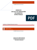 Estructura y Procesos Unidad 02 Cálculo-Verificación de Elementos Estructurales - 1'2020