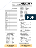 ETIMOLOGÍA 1ro de Secundaria