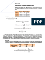 Taller de Medidas en Epidemiologia Número 2