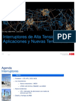 Interruptores de Alta Tensión ABB, Aplicaciones y Nuevas Tendencias PDF