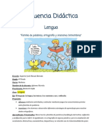 1 Planificación de Lengua PDF