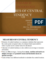 Measures of Central Tendency