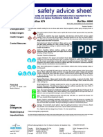 Safety Advice Sheet: Product Name: Interfine 979 Ref No: 0006